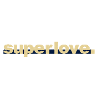 Superlove Sticker by Rude Records