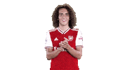 arsenal celebration celebrate goal celebrating Sticker