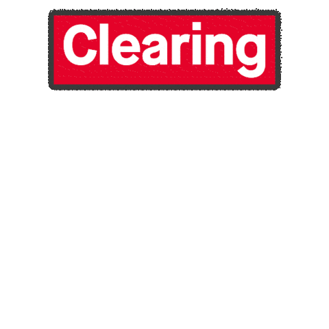Clearing Sticker by Uni of Leicester