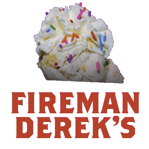 Ice Cream Love Sticker by Fireman Derek's Bake Shop