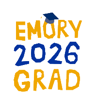 Class Of 2026 Sticker by Emory University