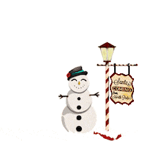 Papa Noel Post Sticker