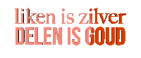 delen liken Sticker by Wavemaker