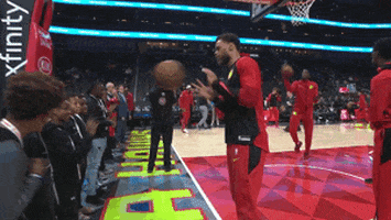 this is why we play atlanta hawks GIF by NBA