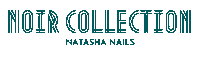 Collection Noir Sticker by NATASHA NAILS