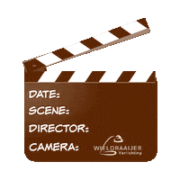 Clapper Clapperboard Sticker by WieldraaijerVerlichting