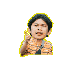 Agak Laen Sticker by Rhaya Flicks