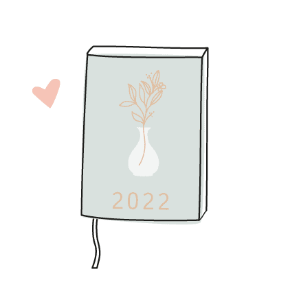 Glücklich Planer Sticker by Odernichtoderdoch GmbH