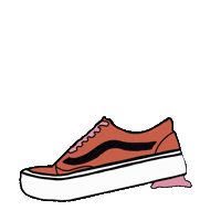 Shoes Oops Sticker
