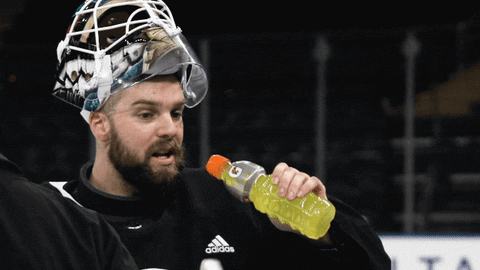 confused aaron dell GIF by San Jose Sharks