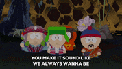 excited exclaiming GIF by South Park 
