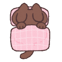 Good Night Cat Sticker