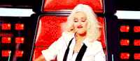 christina aguilera television GIF by The Voice