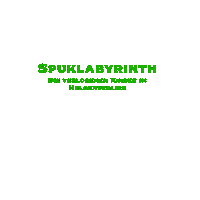 Spuklabyrinth Sticker by Lalypso