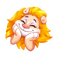 Love It Lion Sticker