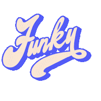 Lettering 70S Sticker by Halfsquare Designs