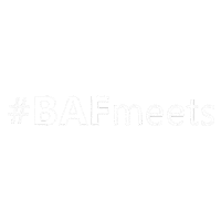 B-A-F baf studentsofbaf bafmeets Sticker