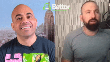 BettorNetwork funny face eyebrow raise bsn bettor sports network GIF