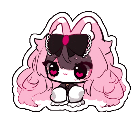 Kitty Chibi Sticker
