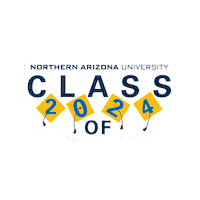 Classof2024 Nauflagstaff Sticker by NAUADV