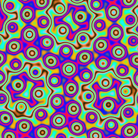 loop technicolor GIF by xodnnhm