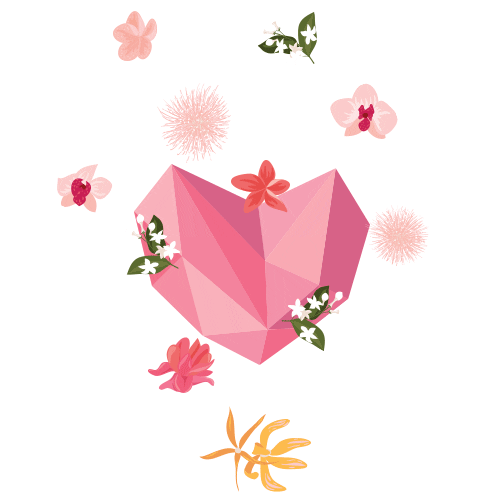 Stewsha giphyupload love heart flowers Sticker