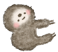 Baby Sloth Sticker