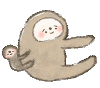 Sloth ナマケモノ Sticker