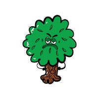 Jarrib angry mad upset tree Sticker