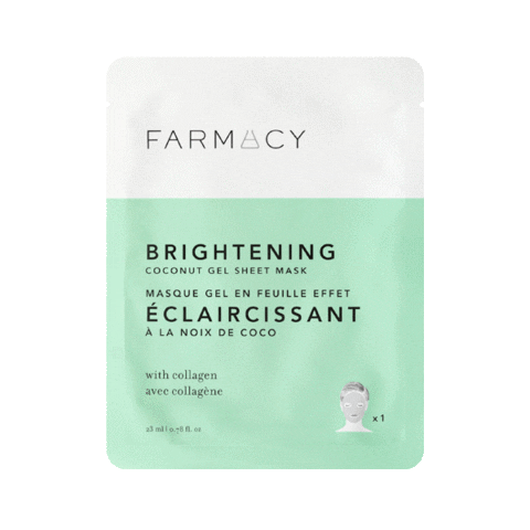 Mask Coconut Sticker by Farmacy Beauty