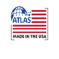 Made In The Usa Sticker by Atlas Roofing