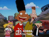 hey arnold nicksplat GIF