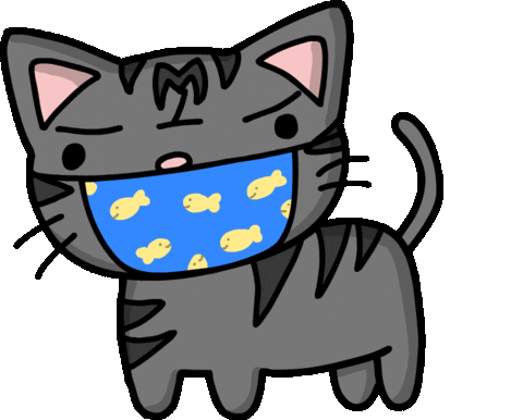 Cat Sticker by Tutimon
