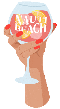 Summer Beach Sticker by Drink Nauti