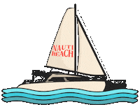 Summer Beach Sticker by Drink Nauti