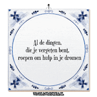 Hoop Licht Sticker by Tegelspreuken.nl