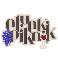 Wine Piknik Sticker by Rókusfalvy Etyek