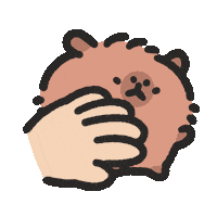 Capybara 喜歡 Sticker by sansanplanet