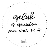 Geluk Sticker by Zoedt.NL