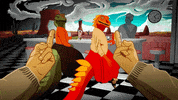 season 1 middle finger GIF by Dream Corp LLC