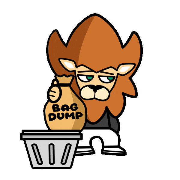 Trash Cc Sticker by Loaded Lions