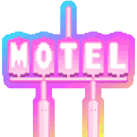 Flashing Los Angeles Sticker by Matt Crump