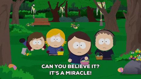 easter miracle GIF by South Park 