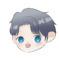 Pototo618 boy blink blinking 可愛 Sticker