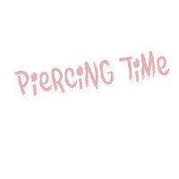 Lettering Piercing Sticker by Piercingstudio heul doch