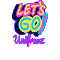 Lets Go Sticker by UNIFRANZ