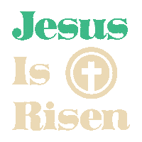 Easter Sunday Jesus Sticker by Calvary Chapel South OC