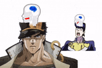 Jojos Bizarre Adventure Mewing GIF