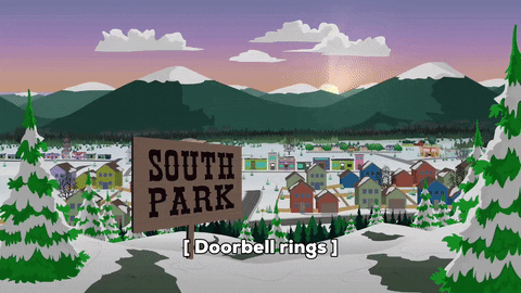 sunrise soothing GIF by South Park 