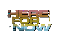 Here For Now Rainbow Sticker by Louis The Child